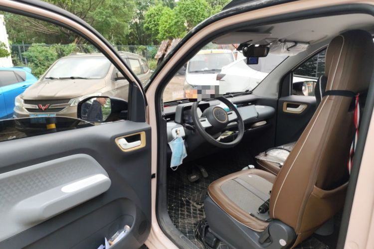 Used Wuling Hongguang MINIEV 2022 GAMEBOY 300km Enthusiast Model with Lithium Iron Phosphate Driver Seat