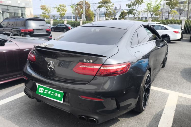 Used Mercedes-Benz E-Class AMG 2021 AMG E 53 4MATIC+ Coupe Rear Right 45 Deg