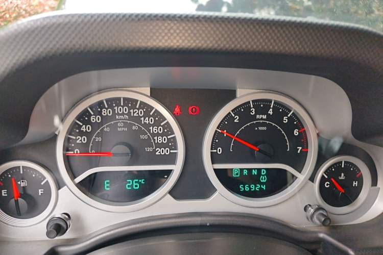 Used Jeep Wrangler 2010 3.8L Sahara two-door model
