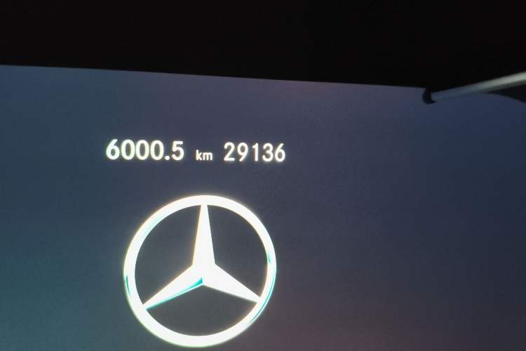 Used Mercedes-Benz GLC 2021 GLC 300 L 4MATIC Dynamic Model Odometer Close Up