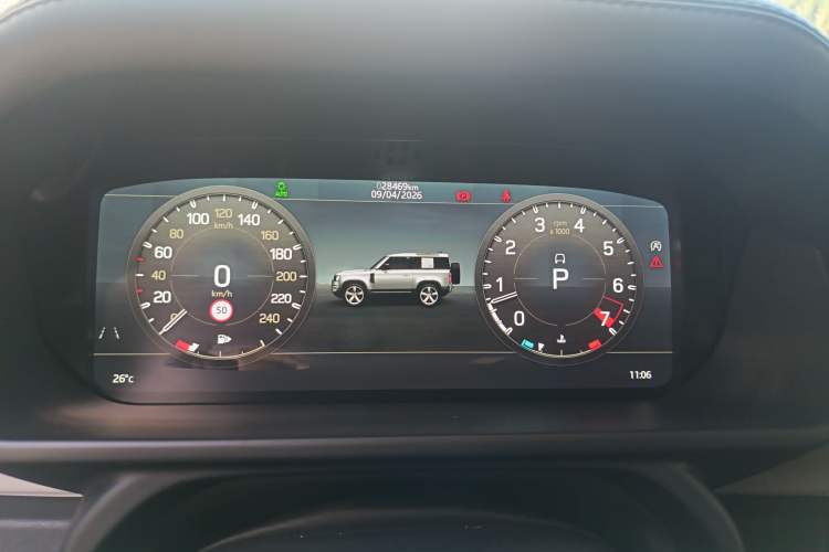 Used Land Rover Defender 2022 90 2.0T P300 X-DYNAMIC HSE Instrument Cluster