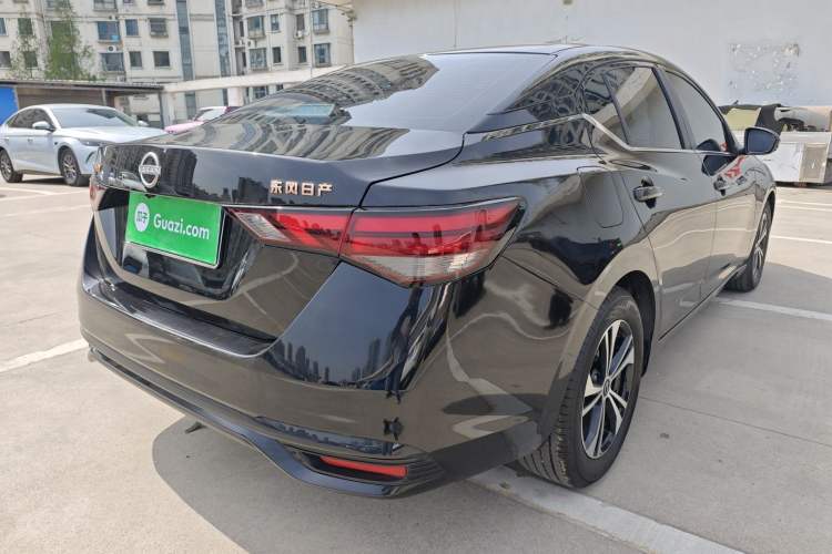 Used Nissan Sylphy 2023 1.6L CVT Black Gold Edition Rear Right 45 Deg