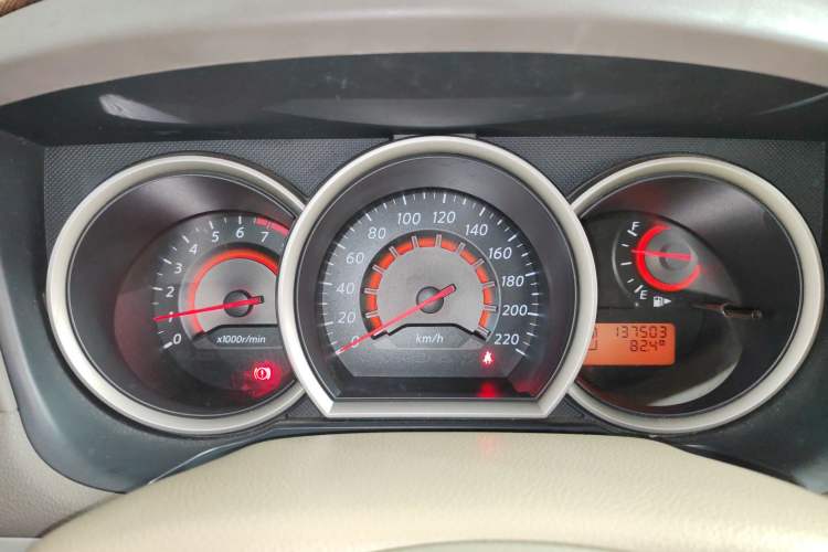 Used Nissan Sylphy 2012 Classic 1.6XE Automatic Comfort Edition Instrument Cluster