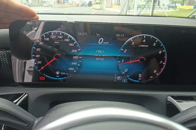 Used Mercedes-Benz A-Class 2020 Restyled A 200 L Sport Sedan Dynamic Version Instrument Cluster