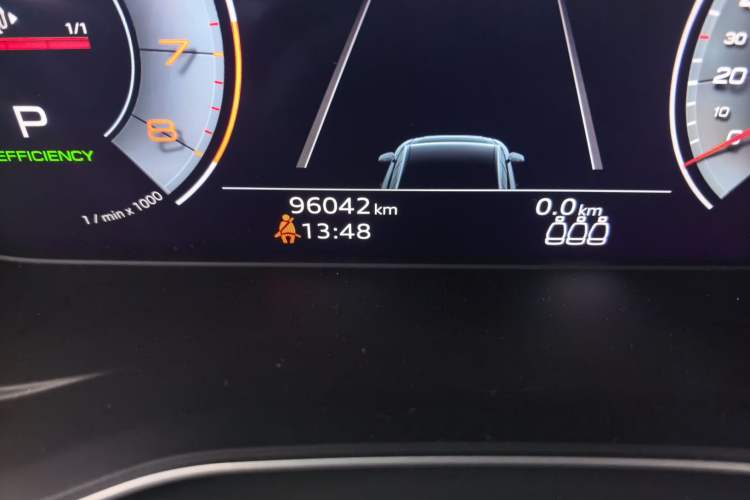 Used Audi Q5L 2022 Updated 45T Luxury Dynamic Version Odometer Close Up