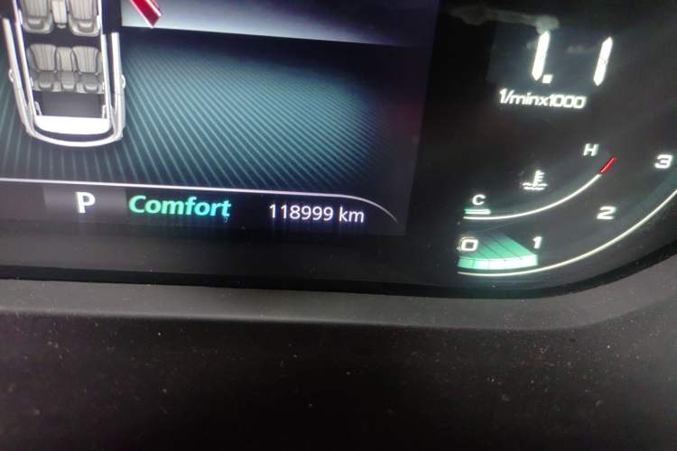 Used Roewe RX5 MAX 2019 300TGI Automatic 4G Connect Luxury Edition Odometer Close Up