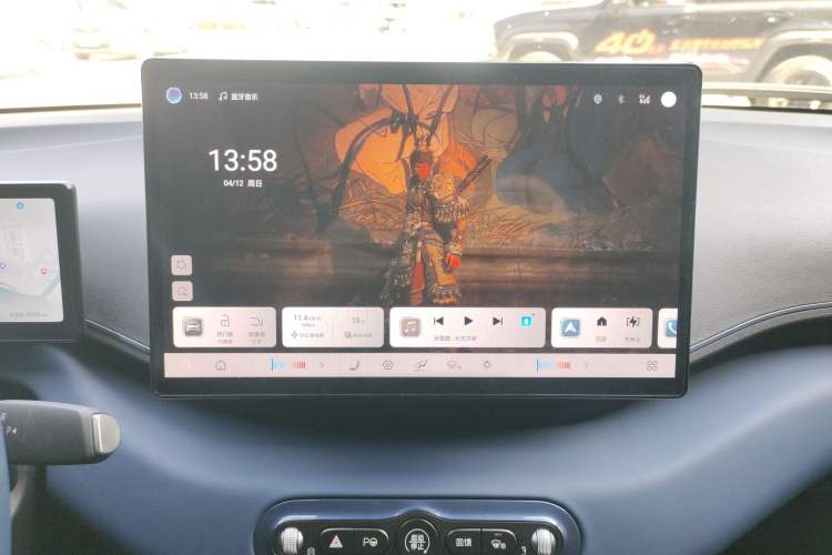 Used BYD Seagull 2025 Smart Drive Version 305 km Freedom Edition Audio And AC Panel