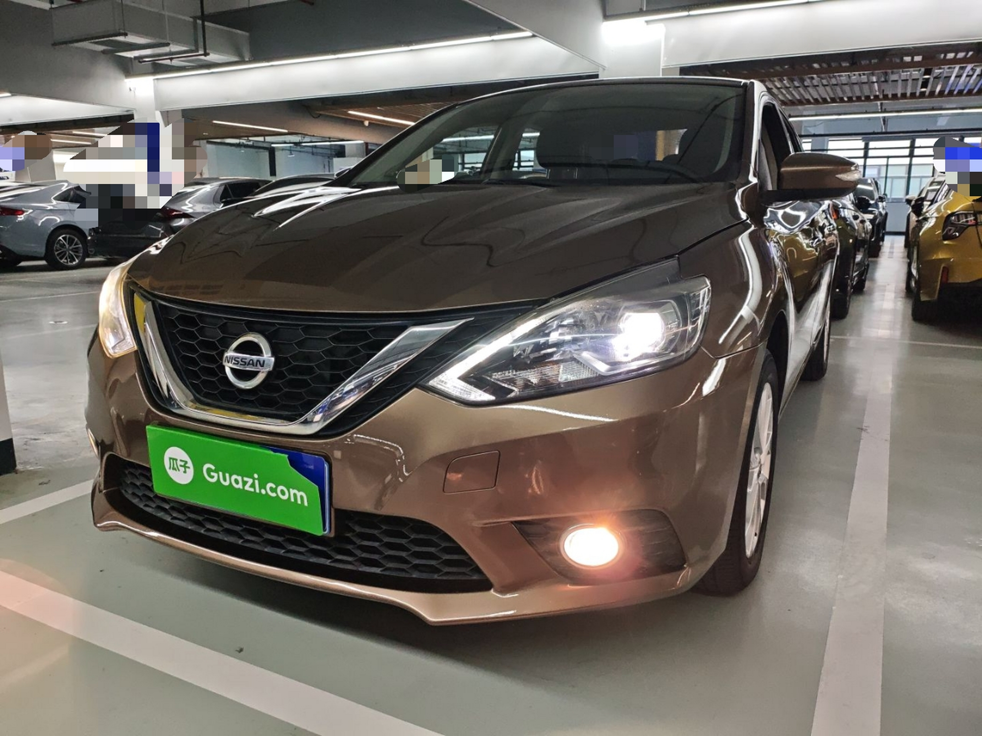 تحت مقدمة السيارة