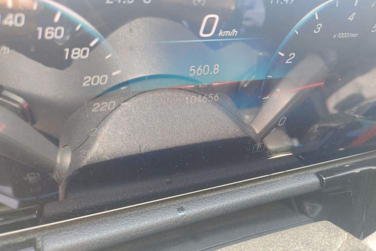 Used Mercedes-Benz GLA 2020 GLA 200 Odometer Close Up