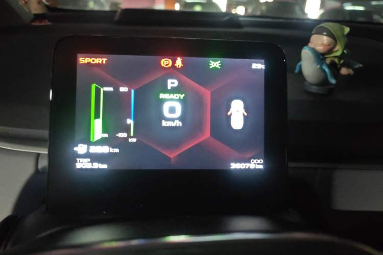 Used Geometry C 2020 Selected Range Edition 550 KM C++ Instrument Cluster