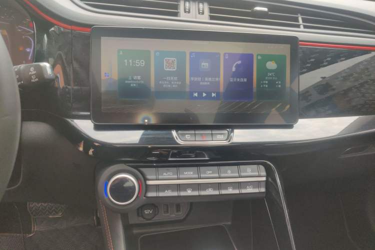 Used Dongfeng Aeolus AX7 2022 Mach Edition 1.5T DCT DF41 Audio And AC Panel