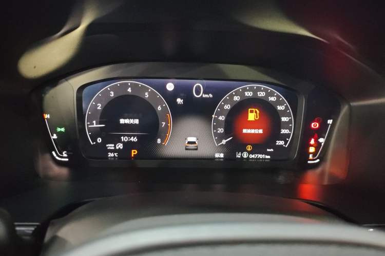 Used Honda Breeze 2023 240TURBO Two-Wheel-Drive Luxury PRO 7-Seater Instrument Cluster
