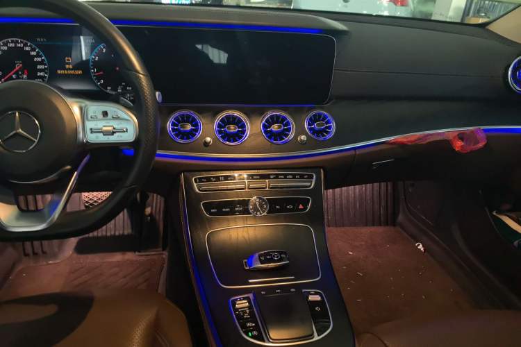 Used Mercedes-Benz E-Class 2019 E 300 L Sporty and Stylish Model Audio And AC Panel