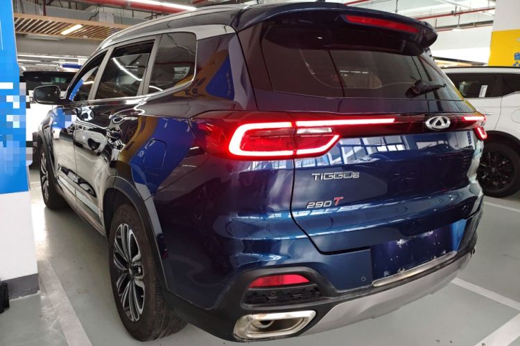 Used Chery Tiggo 8 2020 Revised Version 290TGDI Automatic Luxury Edition Rear Left 45 Deg