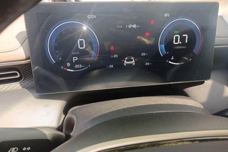 Used CHANGAN Eado 2026 Model, Fourth Generation, 1.5T 500Bar Dynamic Enjoyment Edition Instrument Cluster