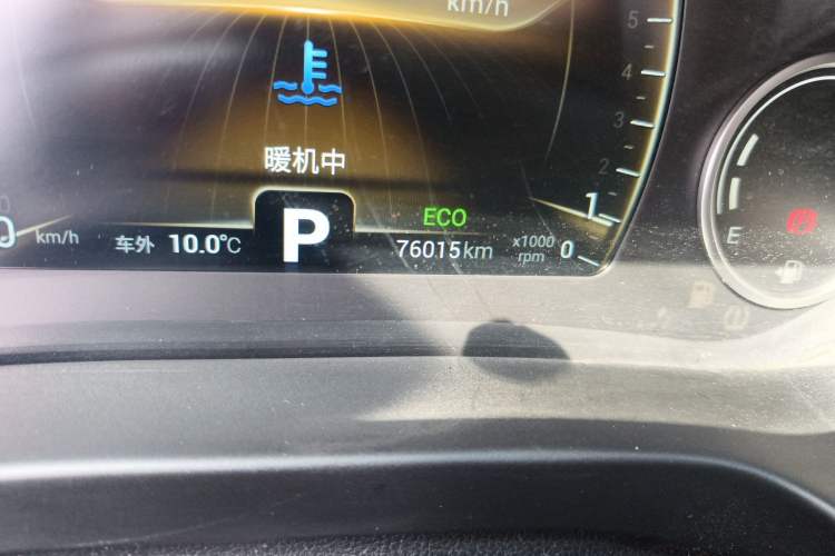 Used Chery Tiggo 8 2018 1.5 TCI Automatic Luxury 7-Seater Odometer Close Up