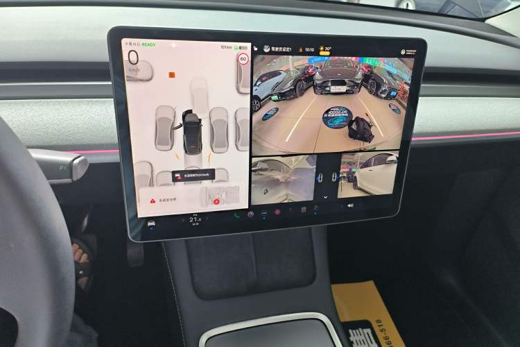 Used Tesla Model Y 2023 Rear-Wheel-Drive Version Audio And AC Panel