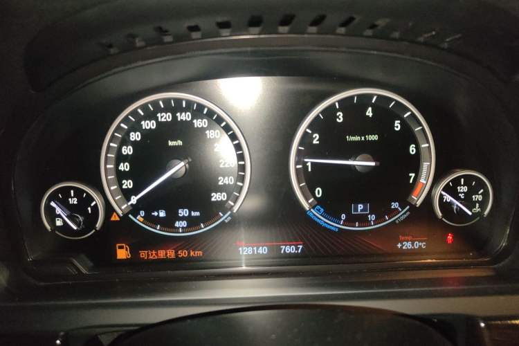 Used BMW 7 Series 2009 740Li Luxury Model Instrument Cluster