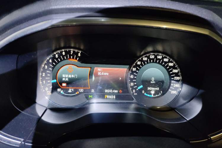 Used Ford Edge 2015 2.0T GTDi Four-Wheel Drive Prestige Model Instrument Cluster