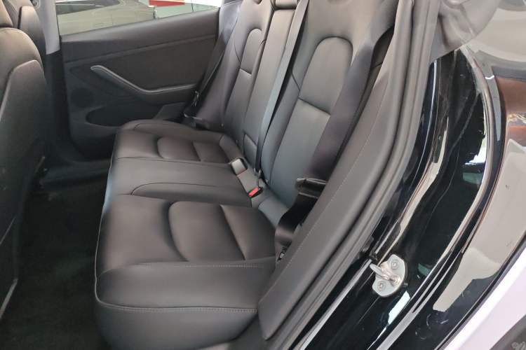 Used Tesla Model 3 2021 Revised Version Standard Range Rear-Wheel Drive Upgraded Edition 3D1 Left Rear Seat