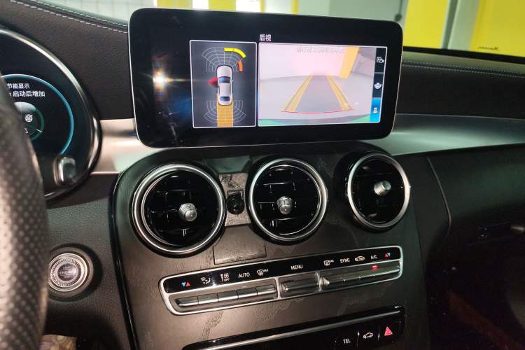 Used Mercedes-Benz C-Class 2020 Restyled C 200 L Fashion Edition Sport Version Audio And AC Panel