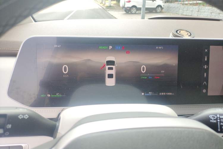 Used JAC Refine RF8 PHEV 2024 Zhiling Edition 1.5T 150KM Flagship Model – Lithium Iron Phosphate Instrument Cluster