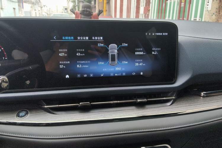 Used Ford Equator Sport 2022 Facelift EcoBoost 170 Prestige Model Audio And AC Panel