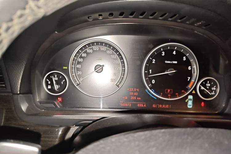 Used BMW 5 Series 2013 535Li Luxury Model Instrument Cluster