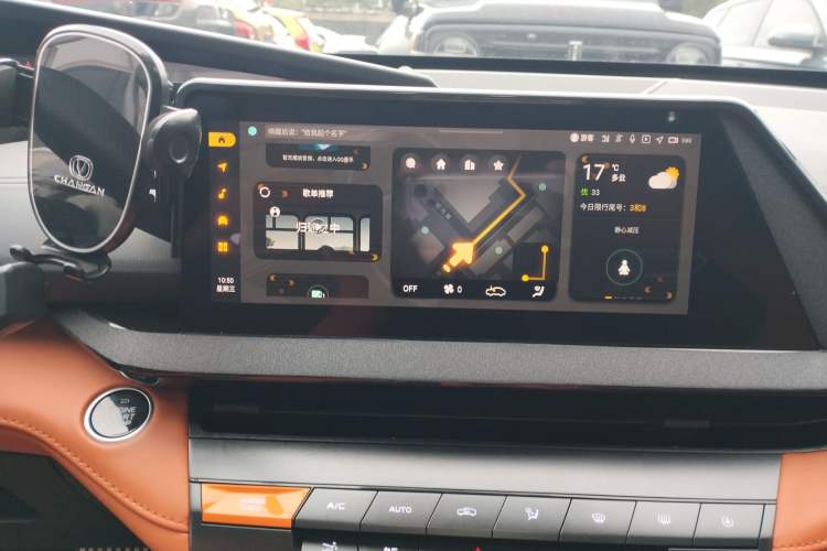 Used CHANGAN UNI-V 2023 1.5T Sport Edition Audio And AC Panel