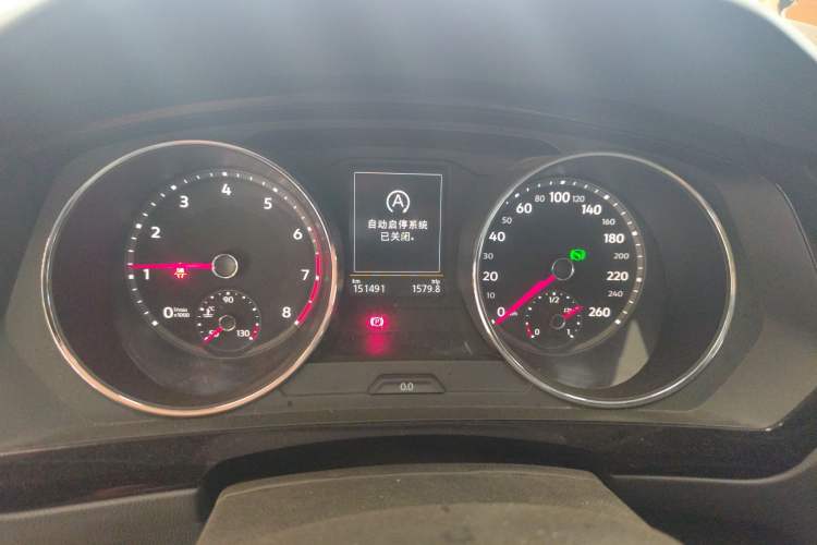 Used Volkswagen Tiguan L 2019 330TSI Automatic Two-Wheel Drive Panoramic Comfort Edition China VI Standard Instrument Cluster