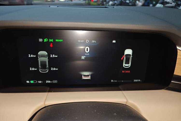 Used Hima AITO M5 2022 Pure Electric All-Wheel-Drive Performance Edition Instrument Cluster