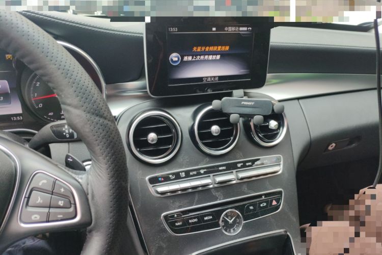 Used Mercedes-Benz C-Class 2017 Restyled C 180 L Fashion Edition Sport Version Audio And AC Panel