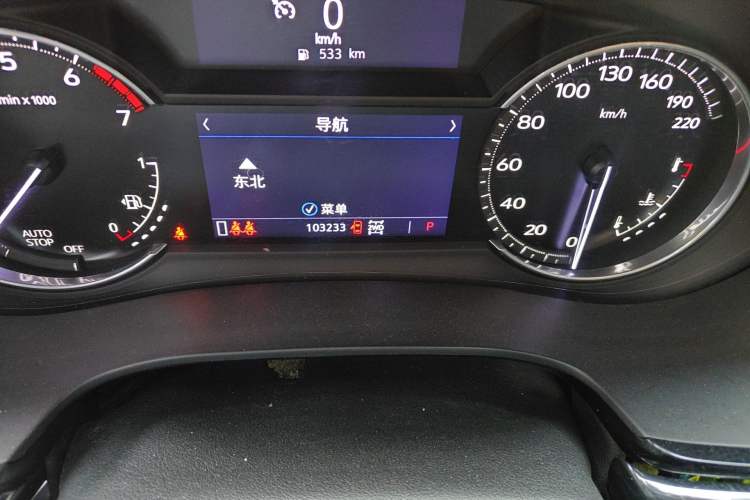 Used Cadillac XT6 2022 2.0T 7-Seater Four-Wheel Drive Luxury 120th Anniversary Limited Edition Odometer Close Up