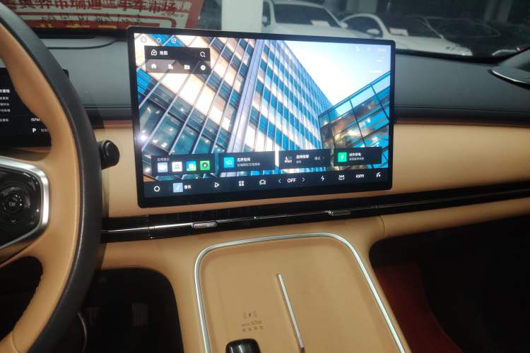 Used Geely Galaxy Xingjian 7 EM-i 2025 120km Flagship Edition Audio And AC Panel