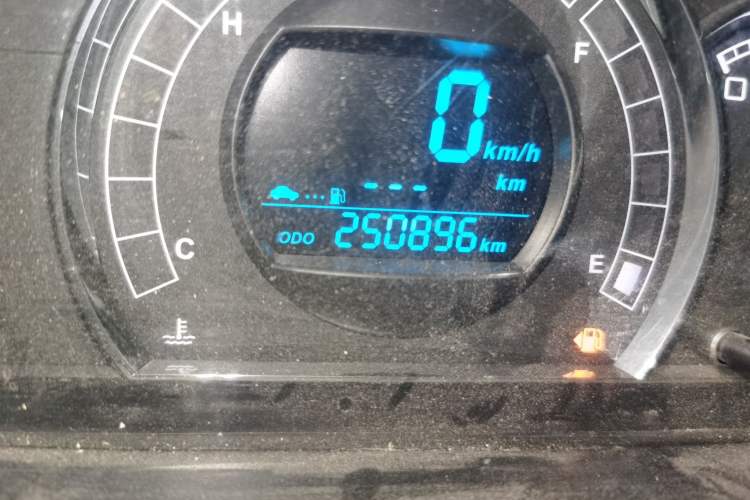 Used Great Wall M4 2014 1.5L Manual Luxury Model Odometer Close Up