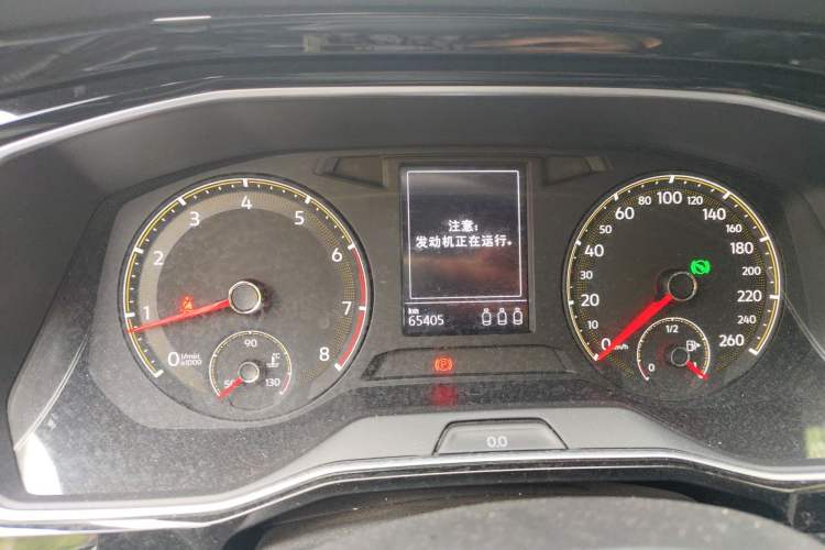 Used Volkswagen Sagitar 2020 280TSI DSG Comfort Version China VI Standard Odometer Close Up