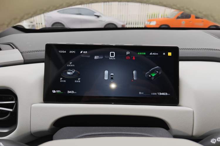 Used Formula Leopard Titanium 3 2025 501KM All-Wheel Drive Intelligent Driving Ultra Version Instrument Cluster