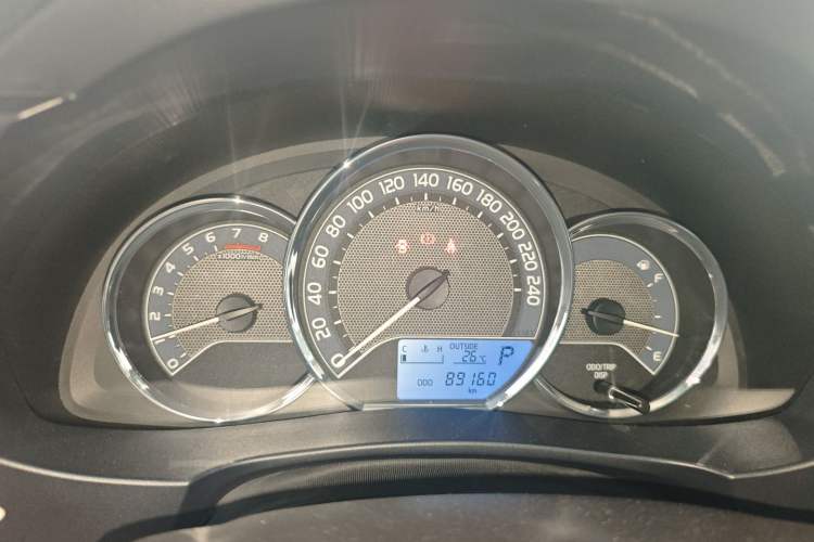 Used Toyota Levin 2016 1.6G CVT Elite Edition Instrument Cluster