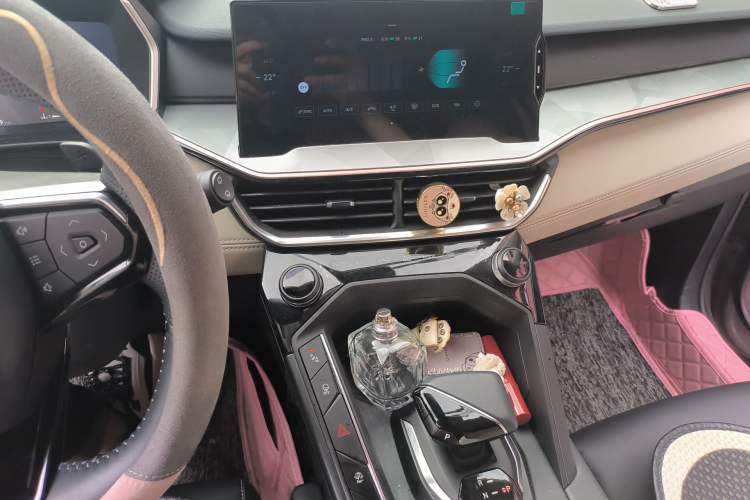 Used Lynk & Co 06 2021 1.5T Shero Pink Special Edition Audio And AC Panel