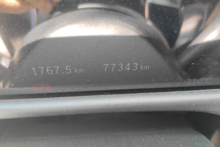 Used Mercedes-Benz E-Class 2024 E 300 L Stylish Model Odometer Close Up