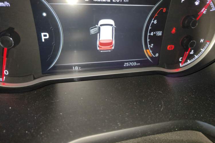 Used Kia Sportage R 2019 2.0L Automatic Smart Luxury Edition Odometer Close Up