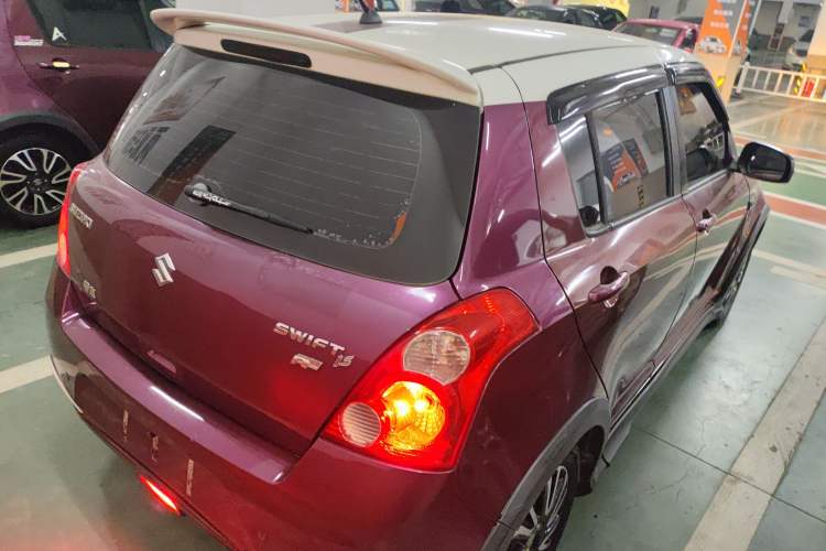 Used Suzuki Swift 2013 1.5L Automatic 20th Anniversary Limited Edition Rear Right 45 Deg
