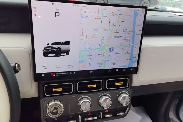 Used iCAR V23 2025 401 Two-Wheel Drive Intelligent Driving Version Audio And AC Panel