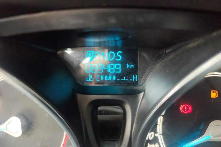 Used Ford Fiesta 2013 Sedan 1.5L Automatic Fashion Edition Odometer Close Up