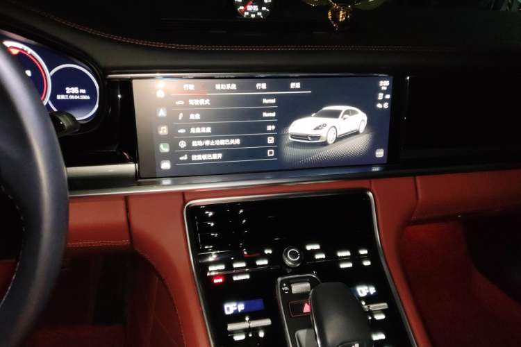 Used Porsche Panamera 2023 Panamera Executive Long Wheelbase 2.9T Audio And AC Panel