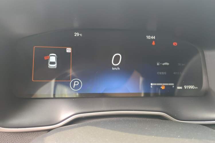 Used Toyota Allion 2021 2.0L Deluxe Edition Odometer Close Up