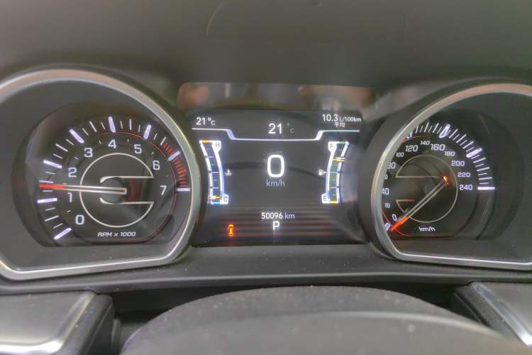 Used Jeep Grand Commander 2020 2.0T Four-Wheel Drive Elite Enhanced Edition Instrument Cluster