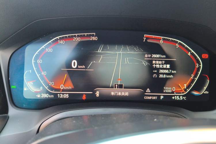 Used BMW 3 Series 2021 Second Facelift 325Li M Sport Package Instrument Cluster