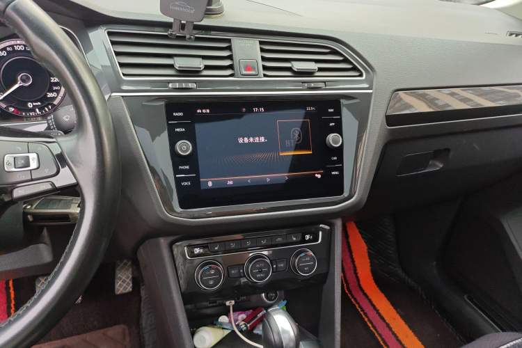 Used Volkswagen Tiguan 2018 330TSI Four-Wheel Drive High-End Model Audio And AC Panel