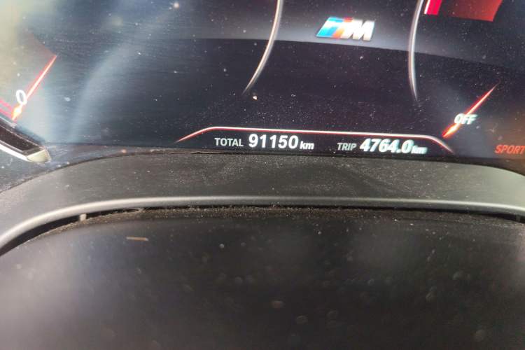 Used BMW 6 Series GT 2018 630i M Sport Package Odometer Close Up